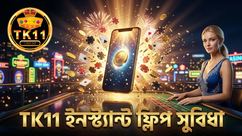 TK11 এর ইনস্ট্যান্ট ফ্লিপ সুবিধা খেলায় গতি বৃদ্ধি করে