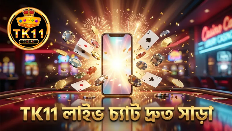লাইভ চ্যাটে TK11 দ্রুত সাড়া দেয় ব্যবহারকারীদের