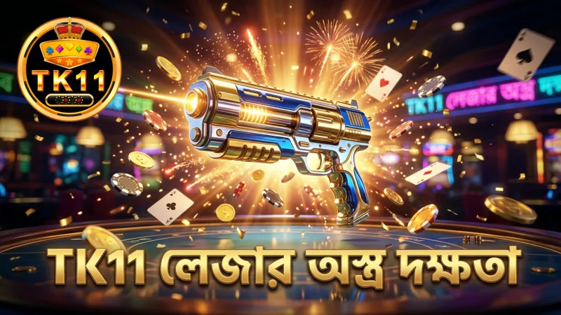 লেজার অস্ত্রের সঠিক ব্যবহারে TK11 গেমে সুবিধা নিন