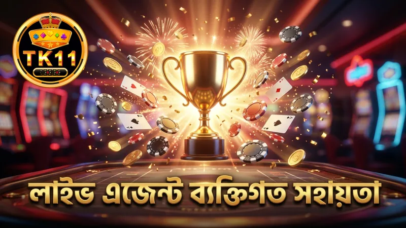 লাইভ এজেন্টের মাধ্যমে ব্যক্তিগত সহায়তা পাওয়া যায়।