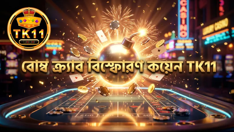 বোম্ব ক্র্যাব লক্ষ্য করলে চেইন বিস্ফোরণ ঘটে অনেক কয়েন পাওয়া যায়।