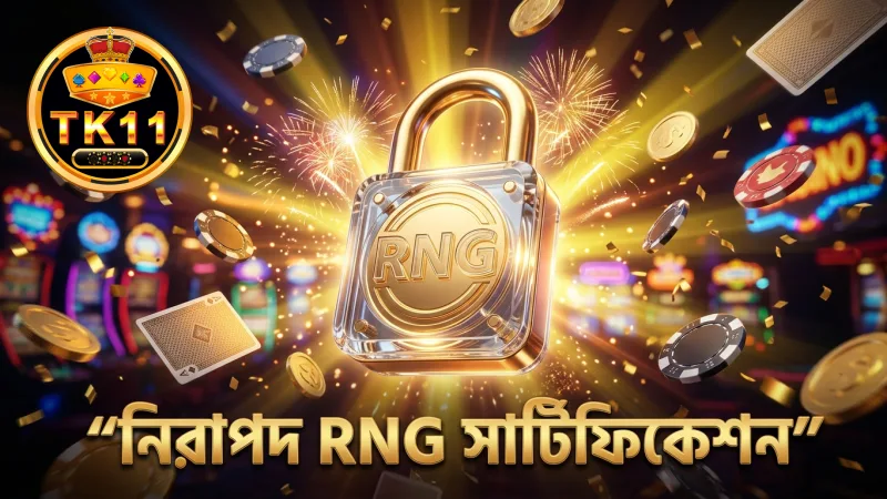 গেমের RNG সার্টিফিকেশন গেমপ্লেকে ফেয়ার ও নিরাপদ করে।