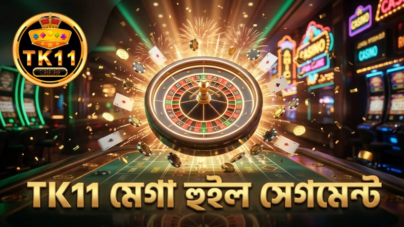 TK11 মেগা হুইল বাজিতে সেগমেন্টের গুরুত্ব স্পষ্ট করে।