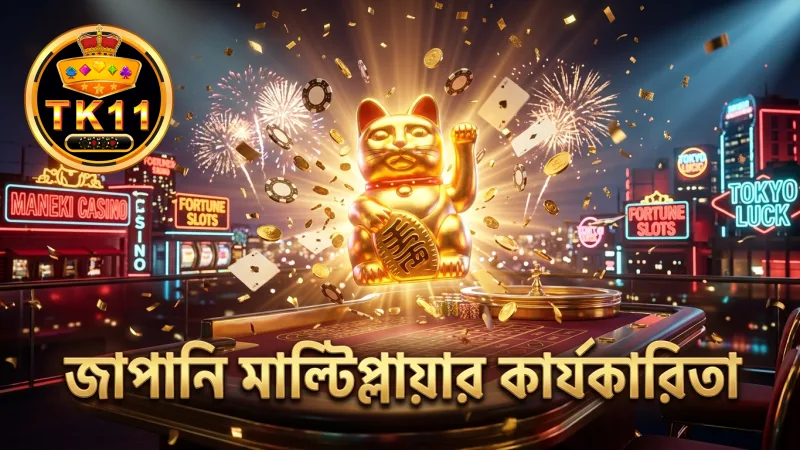 জাপানি ফরচুন ক্যাট মাল্টিপ্লায়ার গেমপ্লের মূল অংশ।