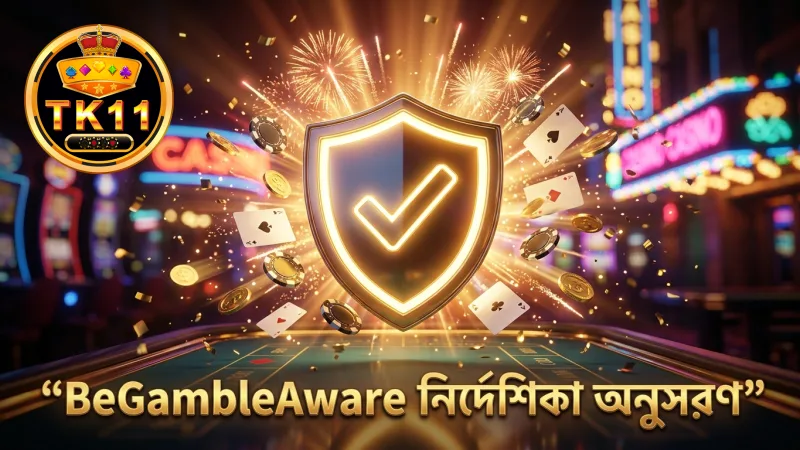 দায়িত্বশীল গেমিং নিশ্চিত করতে BeGambleAware-এর নির্দেশিকা অনুসরণ