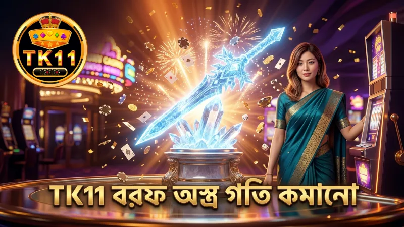 TK11-এর মোবাইল প্ল্যাটফর্মে বরফ অস্ত্র ব্যবহার করে মাছের গতি কমানো সম্ভব