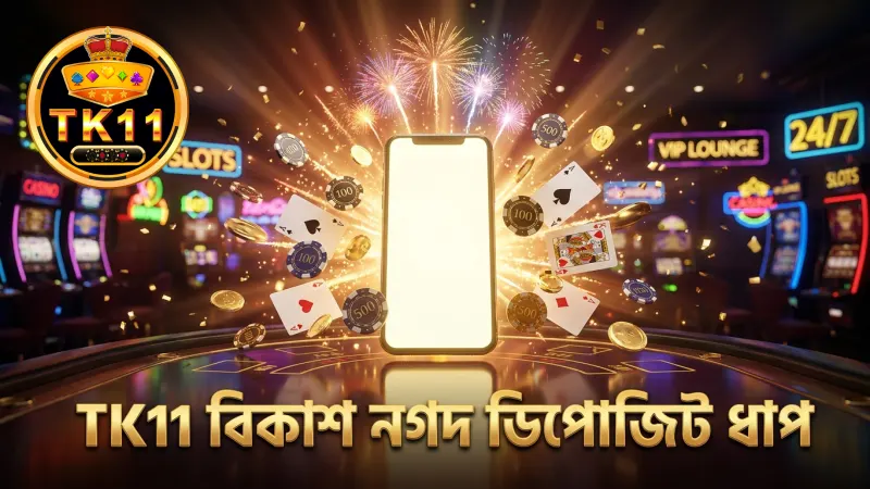 বিকাশ ও নগদ দিয়ে TK11 ডিপোজিটের সঠিক ধাপসমূহ