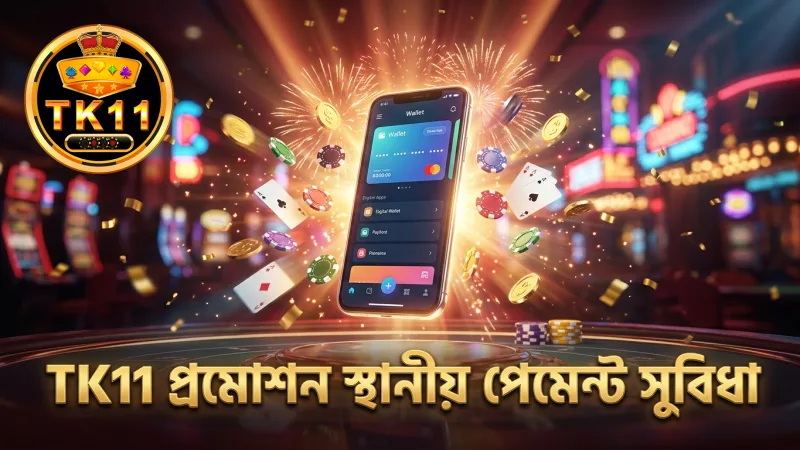 স্থানীয় পেমেন্ট পদ্ধতিতে TK11 প্রমোশন দ্রুত কার্যকর।